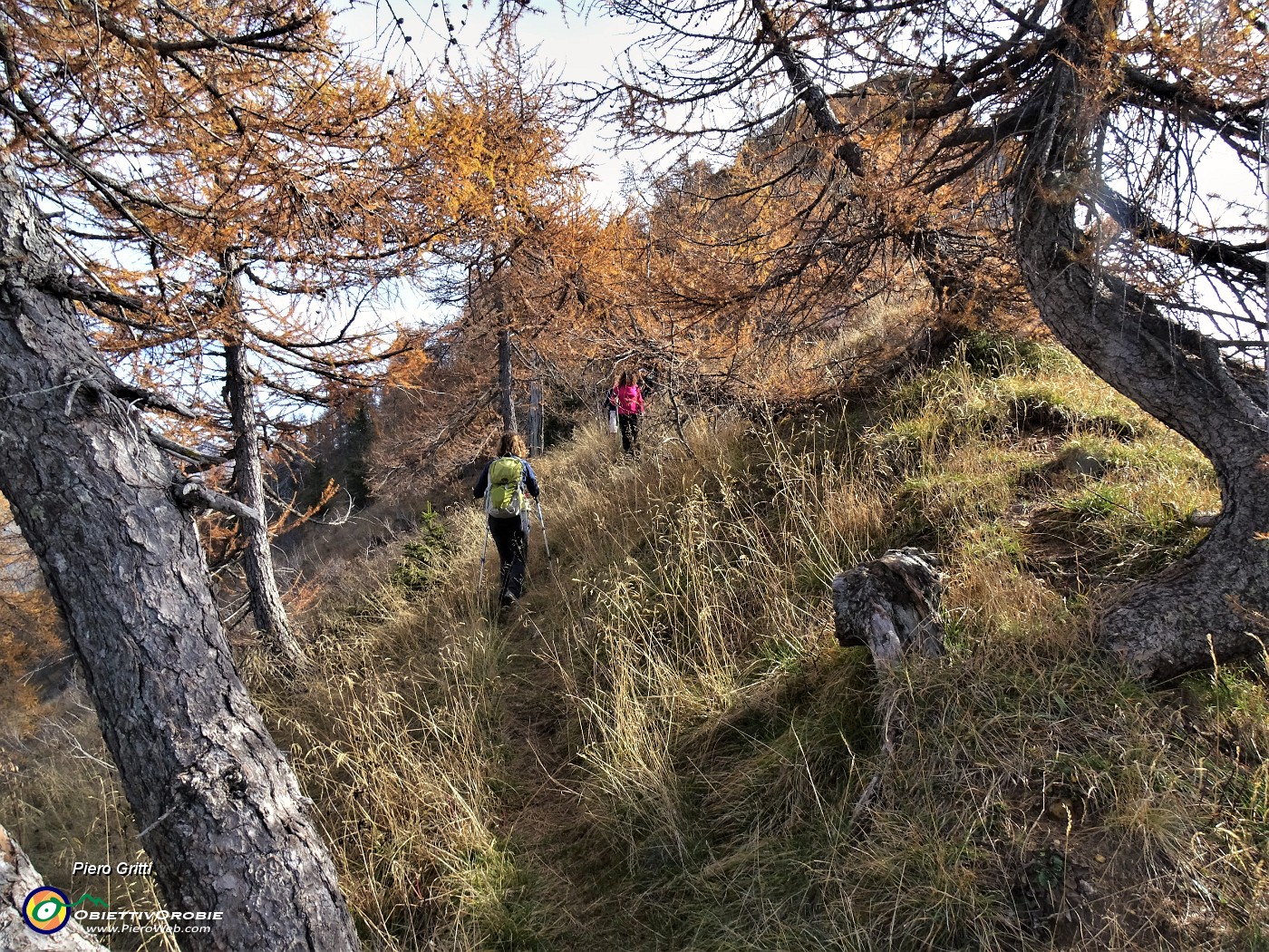 43 Evvia ultima salita ...ripida per cima Pizzo Badile.JPG